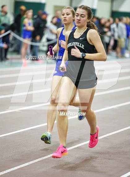 Thumbnail 2 in Hoosier Crossroads Conference Indoor Invitational photogallery.