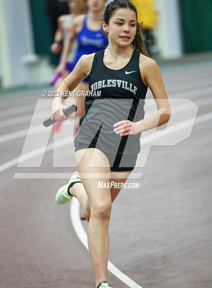Thumbnail 2 in Hoosier Crossroads Conference Indoor Invitational photogallery.