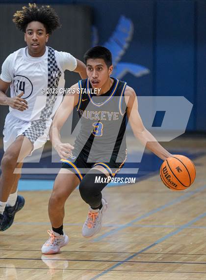 Thumbnail 2 in Willow Canyon vs. Buckeye (Hoopsgiving Tournament) photogallery.