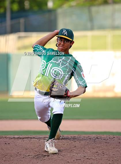 Thumbnail 3 in Bella Vista vs Rio Americano @ Raley Field photogallery.