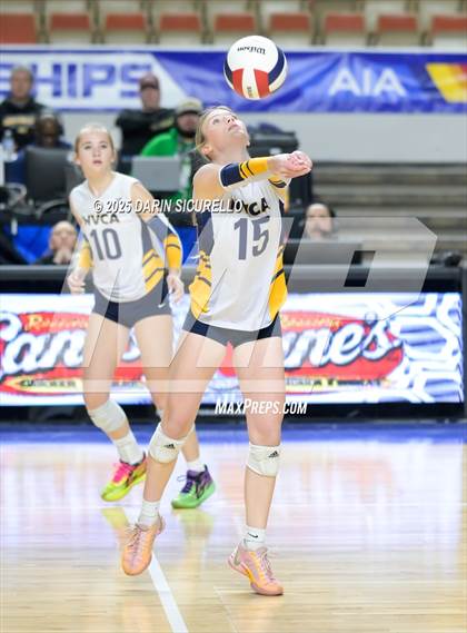 Thumbnail 3 in Scottsdale Christian Academy vs. North Valley Christian Academy (AIA 2A Final) photogallery.