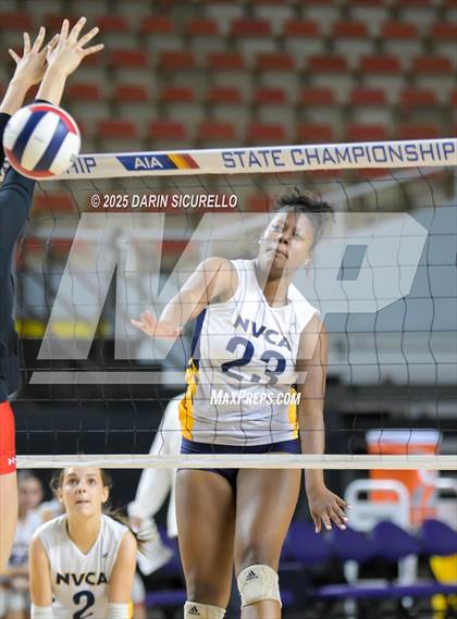 Thumbnail 3 in Scottsdale Christian Academy vs. North Valley Christian Academy (AIA 2A Final) photogallery.