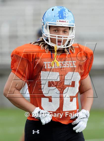 Thumbnail 3 in Tennessee vs. Georgia (All-Star Football Game) photogallery.