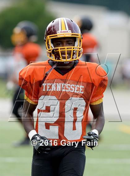 Thumbnail 2 in Tennessee vs. Georgia (All-Star Football Game) photogallery.