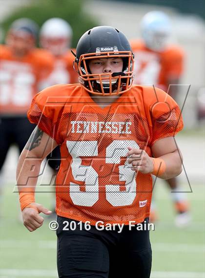 Thumbnail 1 in Tennessee vs. Georgia (All-Star Football Game) photogallery.