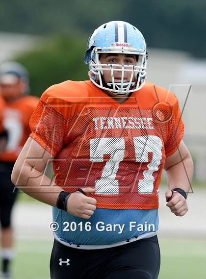 Thumbnail 2 in Tennessee vs. Georgia (All-Star Football Game) photogallery.
