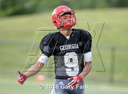 Thumbnail 2 in Tennessee vs. Georgia (All-Star Football Game) photogallery.