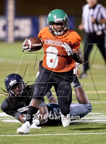 Thumbnail 3 in Tennessee vs. Georgia (All-Star Football Game) photogallery.