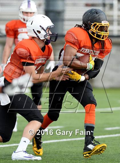 Thumbnail 3 in Tennessee vs. Georgia (All-Star Football Game) photogallery.