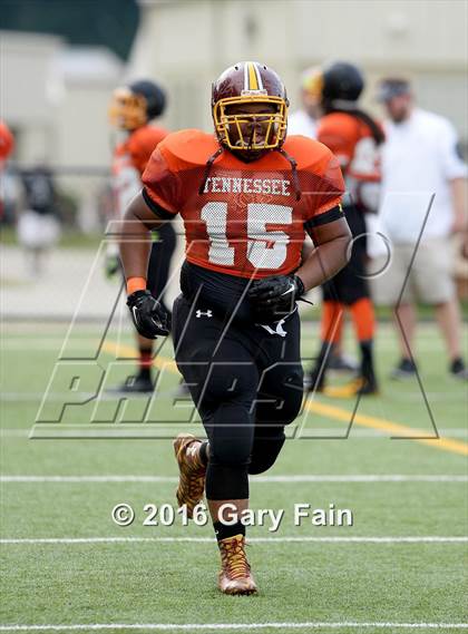 Thumbnail 3 in Tennessee vs. Georgia (All-Star Football Game) photogallery.