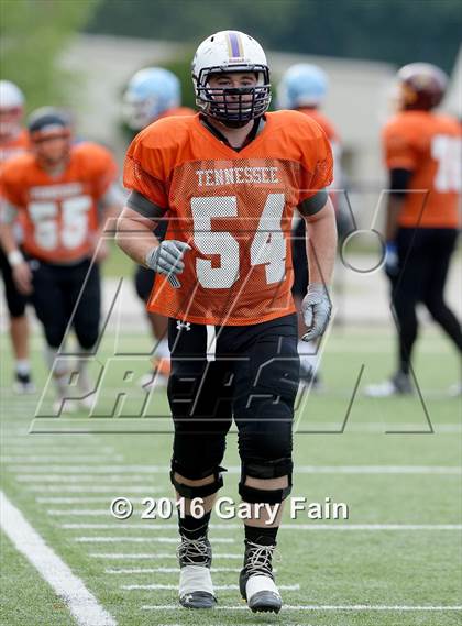 Thumbnail 2 in Tennessee vs. Georgia (All-Star Football Game) photogallery.