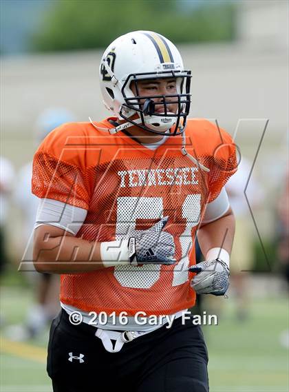 Thumbnail 2 in Tennessee vs. Georgia (All-Star Football Game) photogallery.