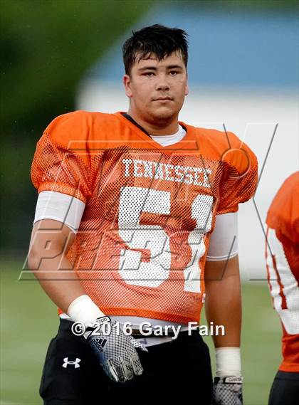 Thumbnail 2 in Tennessee vs. Georgia (All-Star Football Game) photogallery.