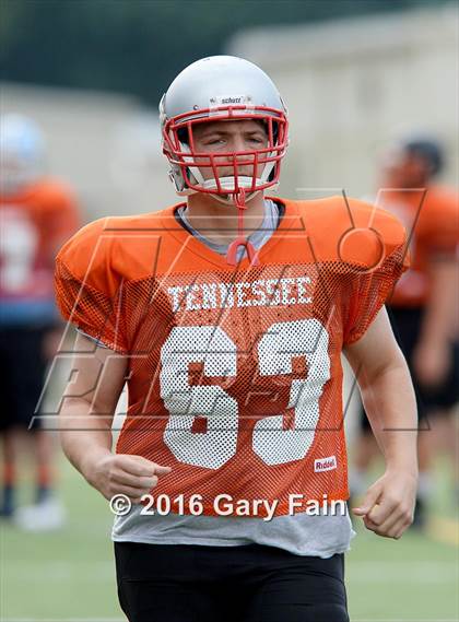 Thumbnail 2 in Tennessee vs. Georgia (All-Star Football Game) photogallery.