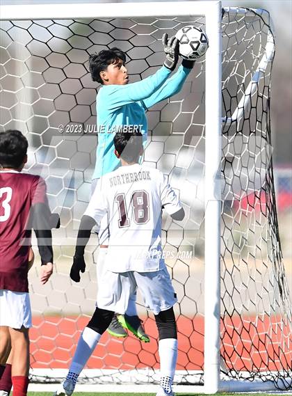 Thumbnail 1 in Northbrook @ Freshman Opponent photogallery.
