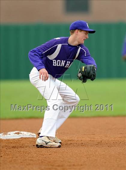 Thumbnail 2 in Bonham vs Pilot Point (Farmersville Tournament) photogallery.