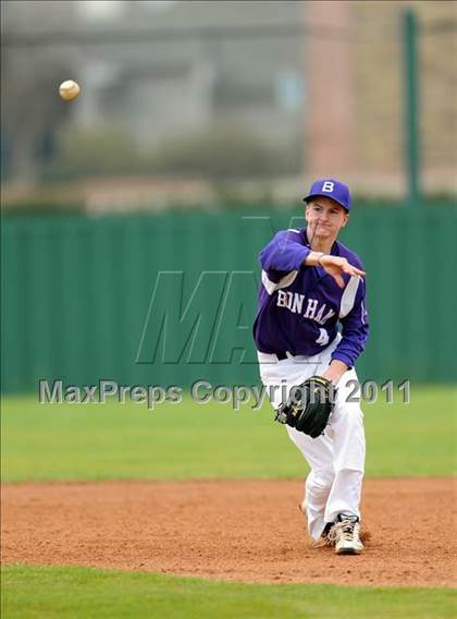Thumbnail 2 in Bonham vs Pilot Point (Farmersville Tournament) photogallery.