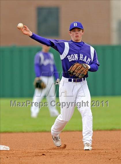 Thumbnail 3 in Bonham vs Pilot Point (Farmersville Tournament) photogallery.