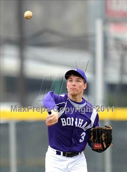 Thumbnail 1 in Bonham vs Pilot Point (Farmersville Tournament) photogallery.