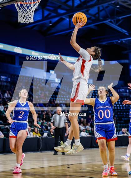 Thumbnail 2 in Briggsdale vs. McClave (CHSAA 1A Championship) photogallery.