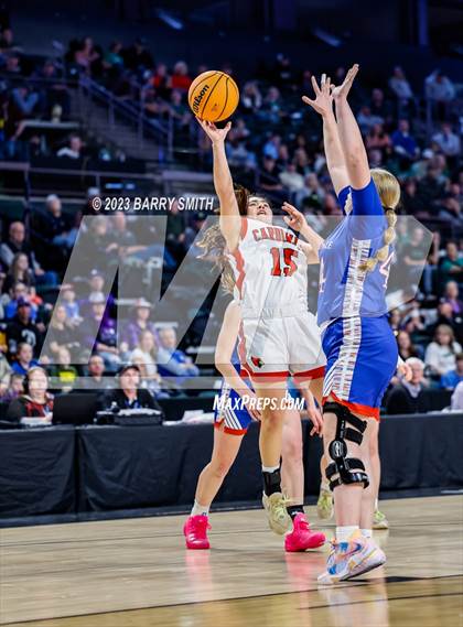 Thumbnail 2 in Briggsdale vs. McClave (CHSAA 1A Championship) photogallery.