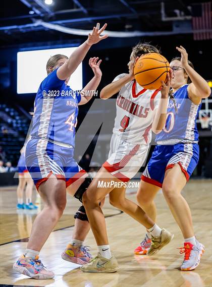Thumbnail 1 in Briggsdale vs. McClave (CHSAA 1A Championship) photogallery.