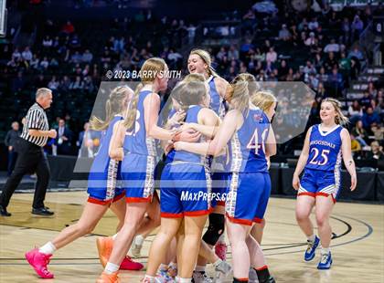 Thumbnail 3 in Briggsdale vs. McClave (CHSAA 1A Championship) photogallery.