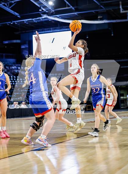Thumbnail 3 in Briggsdale vs. McClave (CHSAA 1A Championship) photogallery.