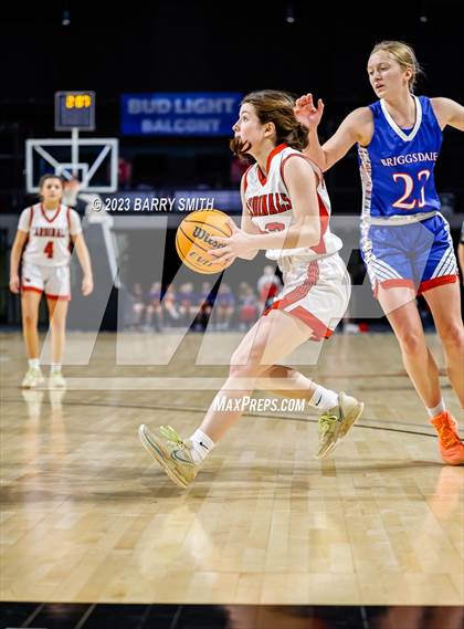 Thumbnail 3 in Briggsdale vs. McClave (CHSAA 1A Championship) photogallery.