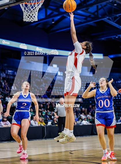 Thumbnail 3 in Briggsdale vs. McClave (CHSAA 1A Championship) photogallery.