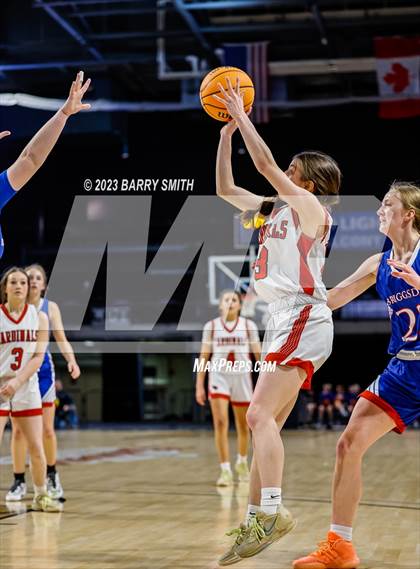 Thumbnail 3 in Briggsdale vs. McClave (CHSAA 1A Championship) photogallery.