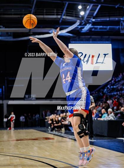 Thumbnail 3 in Briggsdale vs. McClave (CHSAA 1A Championship) photogallery.