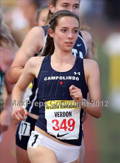 Thumbnail 1 in 45th Arcadia Invitational (Girls Track Events) photogallery.
