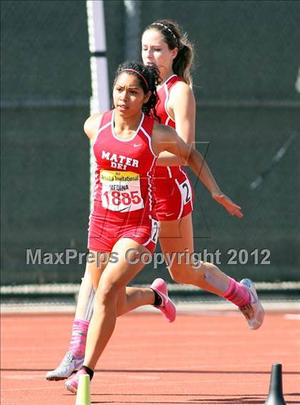 Thumbnail 2 in 45th Arcadia Invitational (Girls Track Events) photogallery.