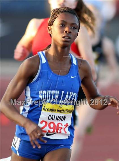 Thumbnail 1 in 45th Arcadia Invitational (Girls Track Events) photogallery.