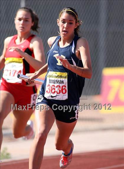 Thumbnail 2 in 45th Arcadia Invitational (Girls Track Events) photogallery.