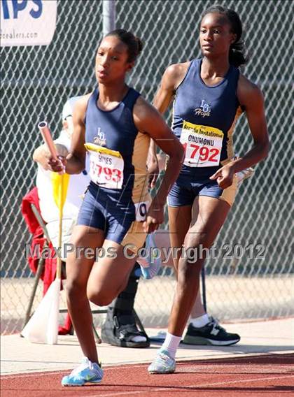 Thumbnail 2 in 45th Arcadia Invitational (Girls Track Events) photogallery.