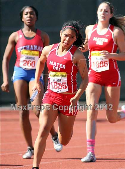 Thumbnail 1 in 45th Arcadia Invitational (Girls Track Events) photogallery.