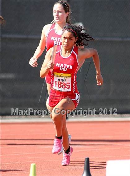 Thumbnail 3 in 45th Arcadia Invitational (Girls Track Events) photogallery.