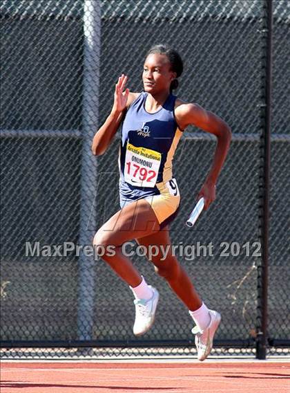 Thumbnail 1 in 45th Arcadia Invitational (Girls Track Events) photogallery.