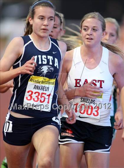 Thumbnail 2 in 45th Arcadia Invitational (Girls Track Events) photogallery.