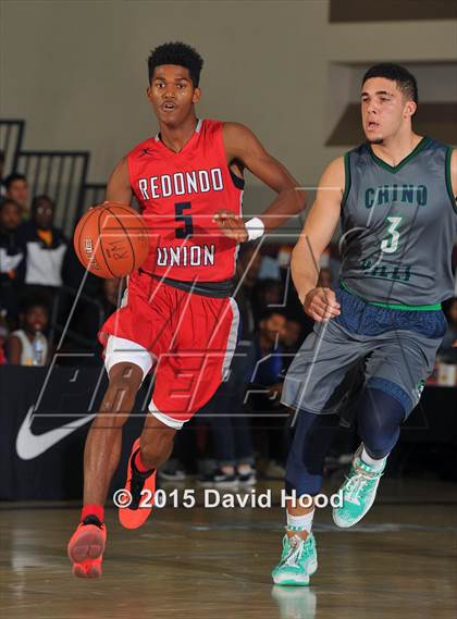 Thumbnail 3 in Chino Hills vs. Redondo Union (MaxPreps Holiday Classic Open Division Championship) photogallery.