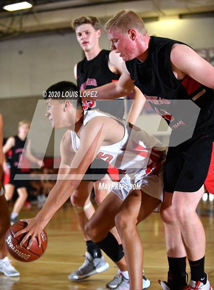 Thumbnail 1 in Arrowhead Christian vs. Bishop Diego (CIF SS 5AA Final) photogallery.