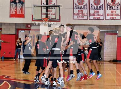 Thumbnail 2 in Arrowhead Christian vs. Bishop Diego (CIF SS 5AA Final) photogallery.