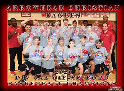 Thumbnail 1 in Arrowhead Christian vs. Bishop Diego (CIF SS 5AA Final) photogallery.