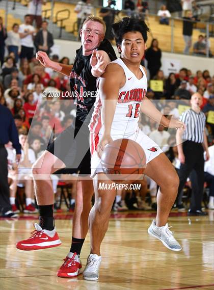 Thumbnail 1 in Arrowhead Christian vs. Bishop Diego (CIF SS 5AA Final) photogallery.