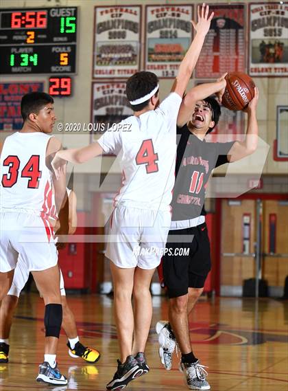 Thumbnail 3 in Arrowhead Christian vs. Bishop Diego (CIF SS 5AA Final) photogallery.