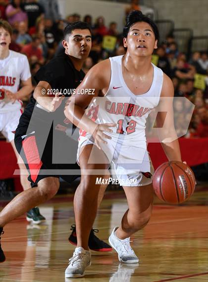 Thumbnail 1 in Arrowhead Christian vs. Bishop Diego (CIF SS 5AA Final) photogallery.
