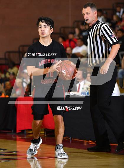 Thumbnail 1 in Arrowhead Christian vs. Bishop Diego (CIF SS 5AA Final) photogallery.