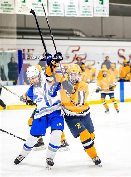Thumbnail 2 in Port Huron Northern vs White Lake Lakeland (MHSAA Division 2 Quarterfinal) photogallery.